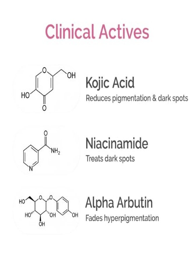 Iguana 2% Kojic Acid Face Wash with 1% Alpha Arbutin | Brightening Facial Cleanser for Dark Spots, Pigmentation & Uneven Skin Tone | Paraben-Free | 100 ml (3.38 fl oz) - Image 3